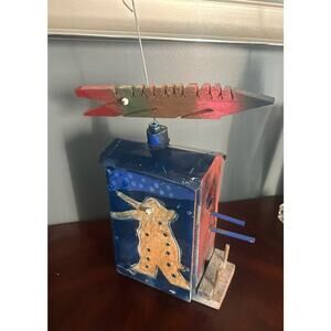 Funky Fun Birdhouse from Local Art Show